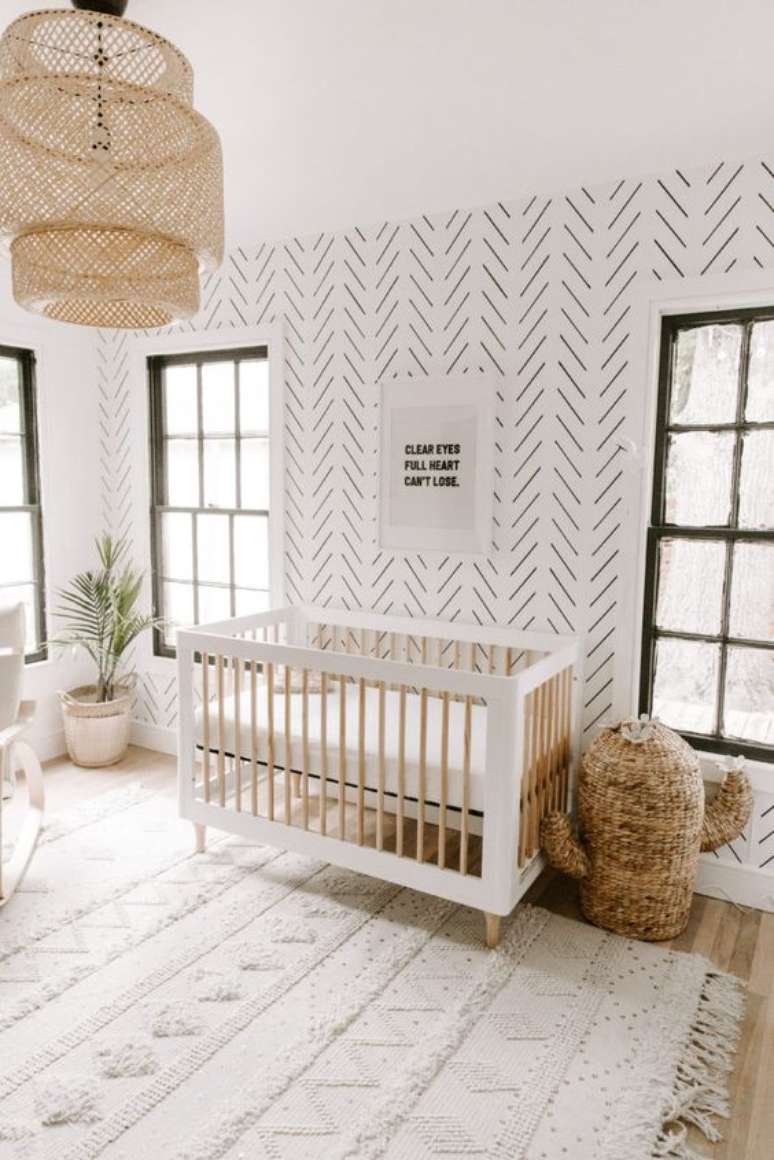 33. Quarto de bebe retro minimalista – Foto Project Nursery