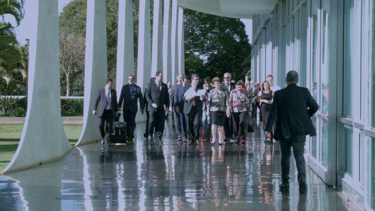 Todas as filmagens aconteceram dentro do Palácio da Alvorada, residência oficial da Presidência da República