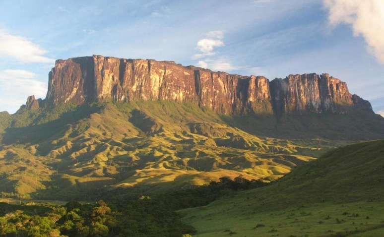 O Monte Roraima apareceu em destaque no primeiro capítulo de ‘Império’, reexibida no horário nobre da Globo