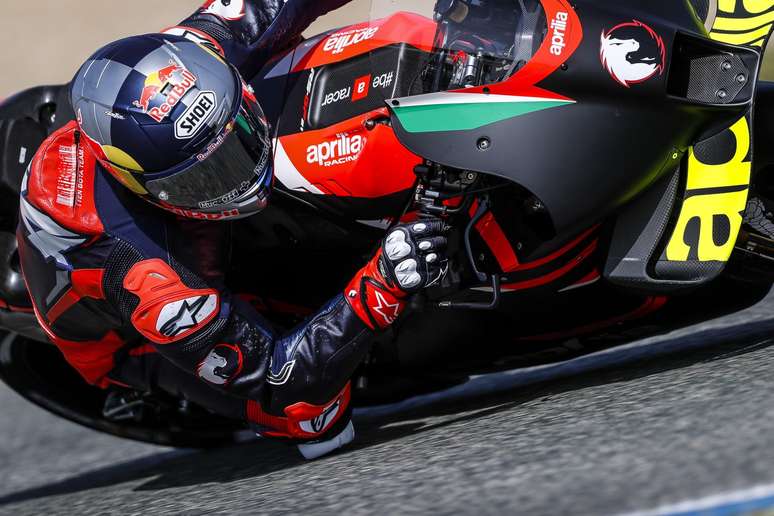 Andrea Dovizioso, teste, Jerez, Aprilia