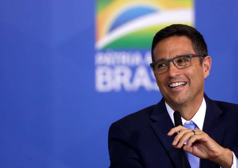 Presidente do BC, Roberto Campos Neto, fala em cerimônia no Palácio do Planalto
24/02/2021
REUTERS/Ueslei Marcelino