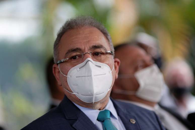 Ministro da Saúde, Marcelo Queiroga, em Brasília
16/03/2021 REUTERS/Ueslei Marcelino