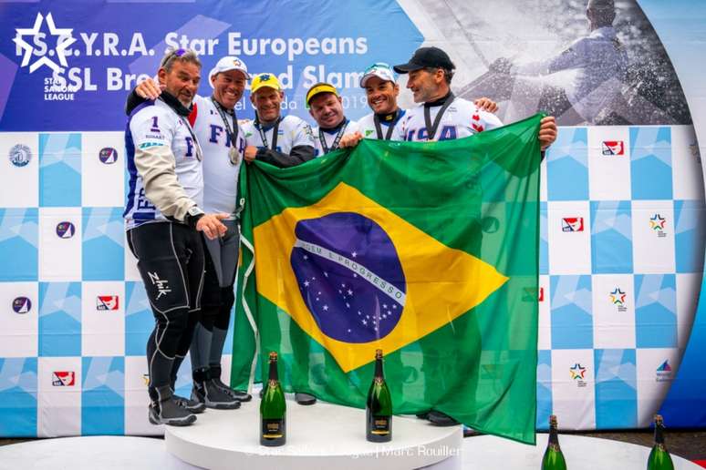 Robert e Scheidt e Maguila são destaques do Brasil no ranking da SSL (Foto: Gilles Morelle / SSL)