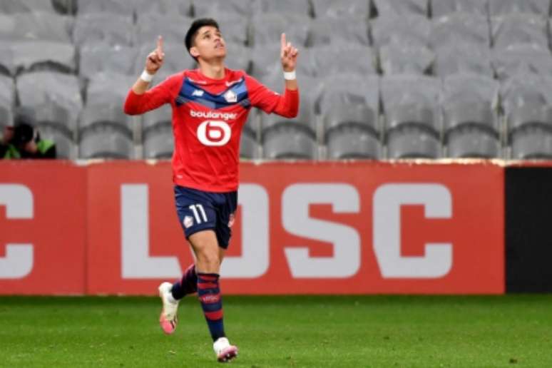 Luiz Araújo tem quatro gols na Ligue 1 (Foto: DENIS CHARLET / AFP)