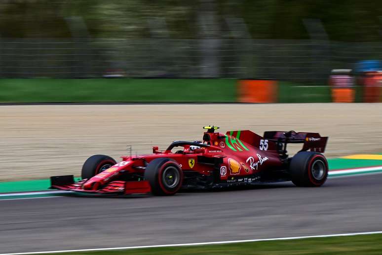 A Ferrari voltou a andar forte em Ímola 