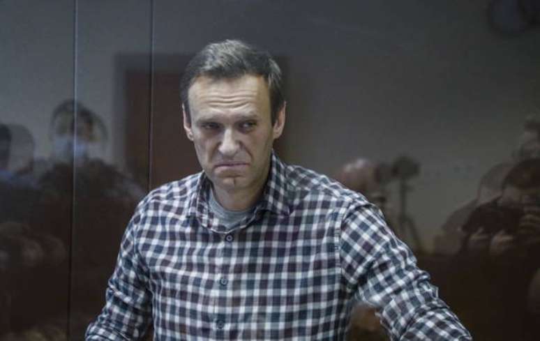 Navalny está preso desde 26 de fevereiro em uma colônia penal