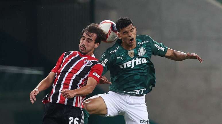 Danilo Barbosa foi um dos melhores em campo do Verdão contra o São Paulo (Foto: Cesar Greco/Palmeiras)