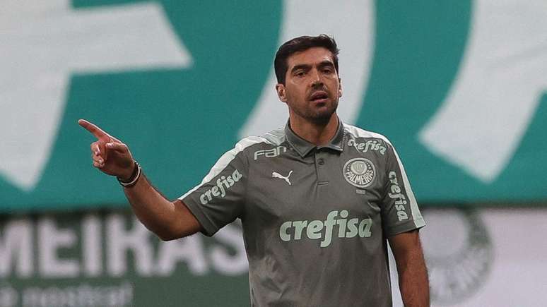 Abel Ferreira comandou o Verdão no primeiro Choque-Rei da temporada 2021 (Foto: Cesar Greco/Palmeiras)
