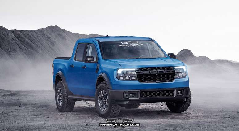 Ford Maverick Raptor: já surgem as primeiras ideias de versões para a nova picape.