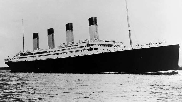 O malfadado Titanic afundou em 1912