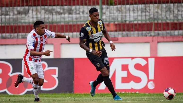 Alef Manga fez seu nono gol no Campeonato. Foto: André Moreira / VRFC