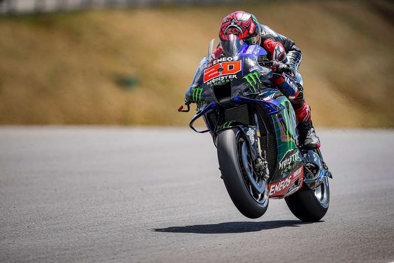 Fabio Quartararo mostrou o melhor ritmo da MotoGP em Portugal 