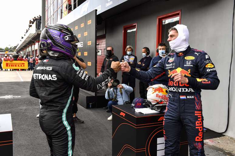 Lewis Hamilton e Max Verstappen são os dois grandes protagonistas da temporada 2021 