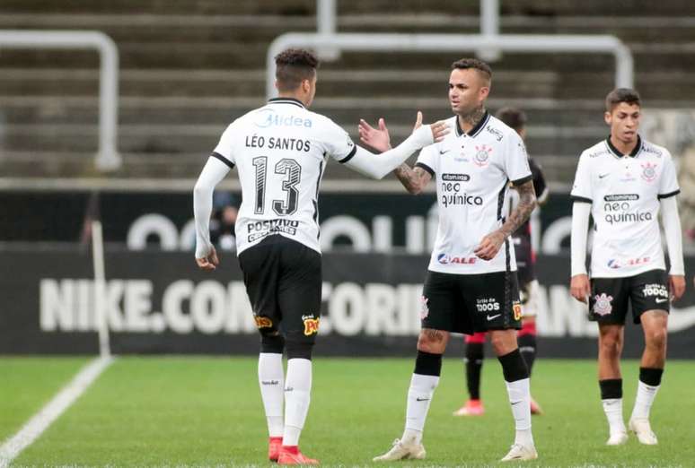 Léo Santos entrou no lugar de Luan, pelo Timão, contra o Ituano (Foto: Rodrigo Coca/Ag.Corinthians)