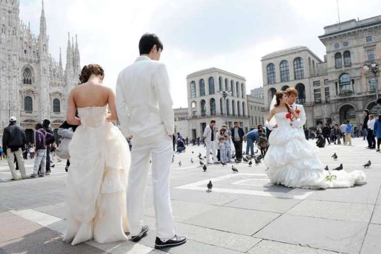 Setor de casamentos na Itália sofreu fortemente com a pandemia de Covid-19