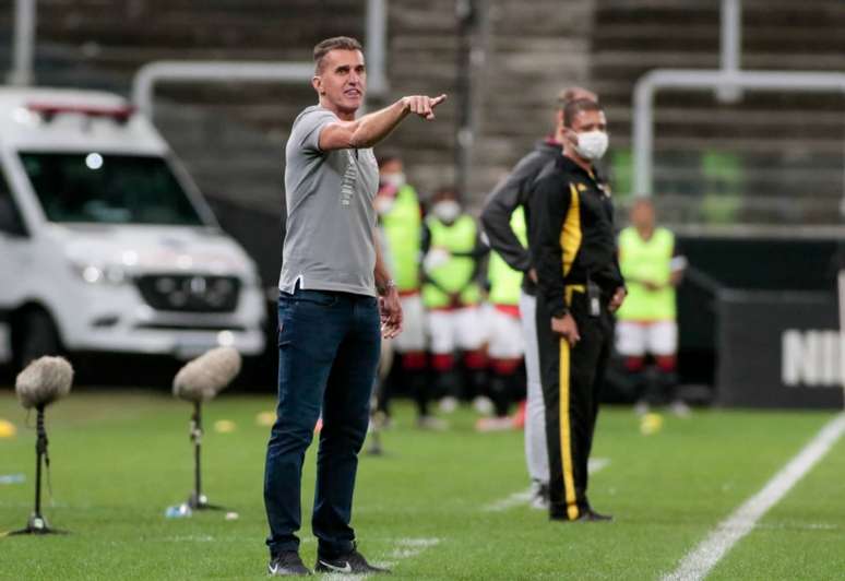 Após críticas, Mancini foi só elogios ao time do Corithians neste domingo (18) (Foto: Rodrigo Coca/Ag.Corinthians)