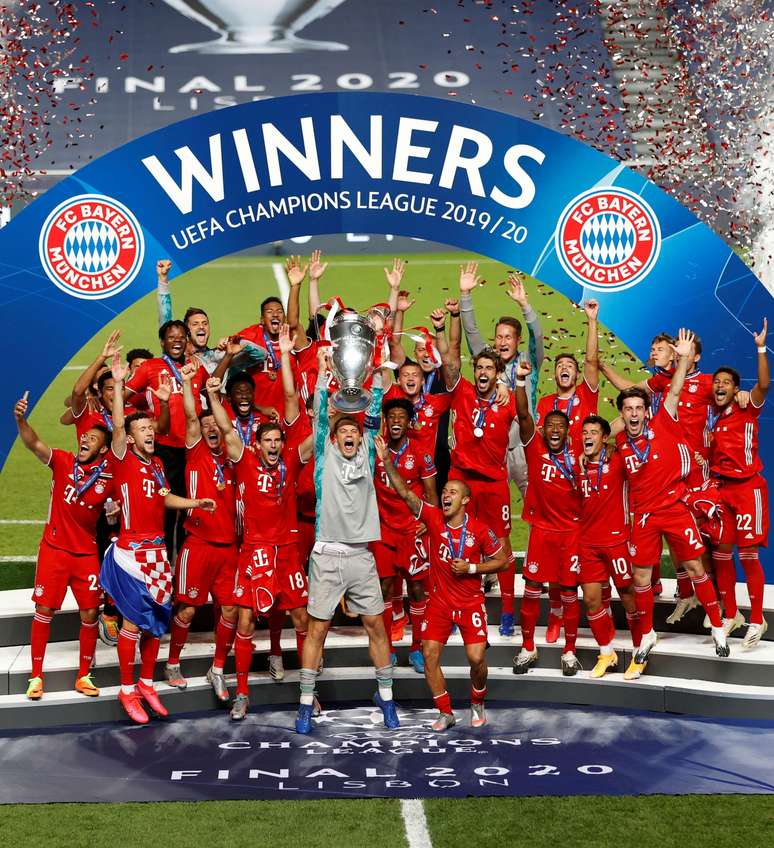 Bayern de Munique, atual campe&atilde;o da Champions League