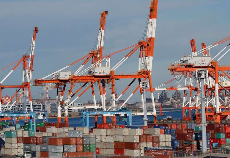 Porto de Yokohama, Jap&atilde;o.  REUTERS/Kim Kyung-Hoon