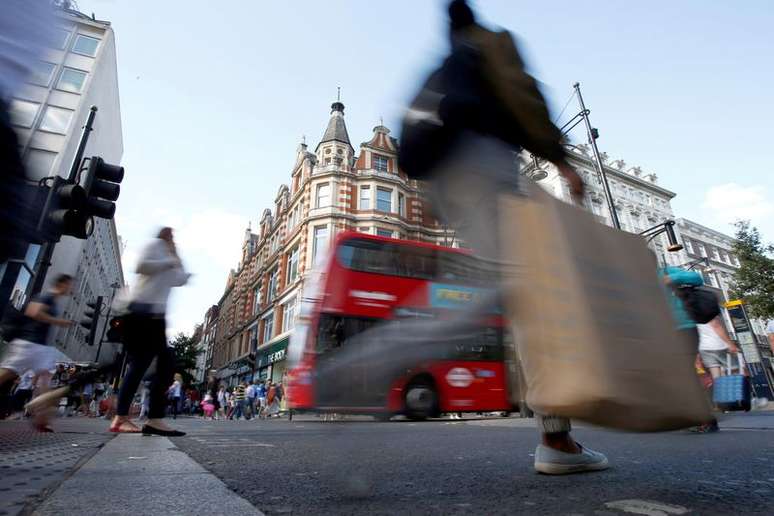 Oxford Street, em Londres.  REUTERS/Peter Nicholls/File Photo