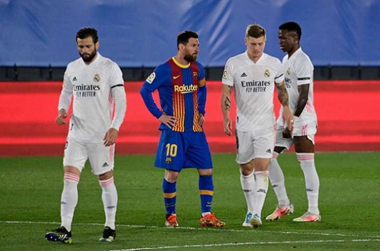 Real Madrid e Barcelona fazem parte da Superliga Europeia (JAVIER SORIANO / AFP)