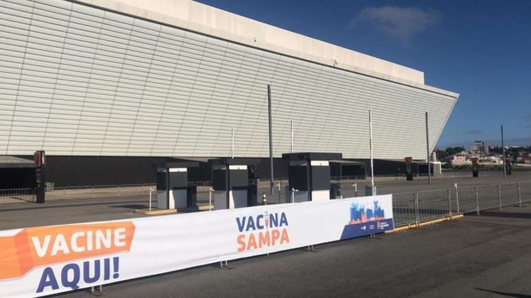 Vacinação na Neo Química Arena será retomada nesta quarta-feira (Foto: Ag. Corinthians)