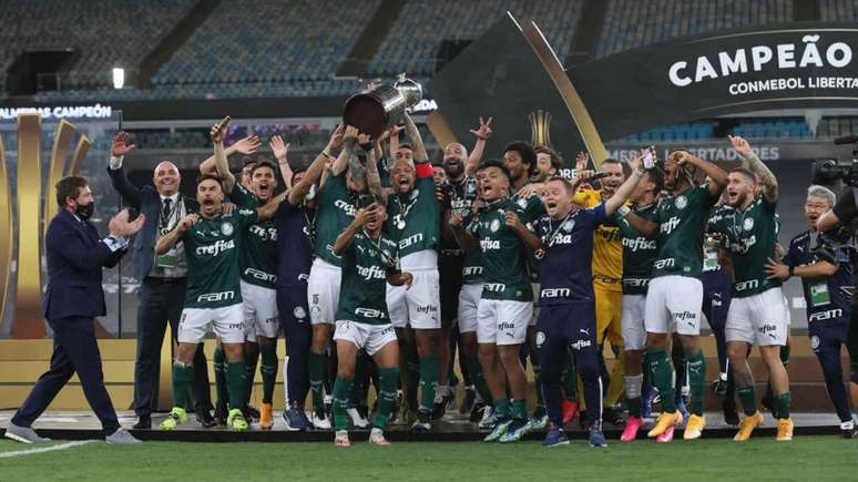O Palmeiras foi o campeão da edição de 2020 da Libertadores (Foto: Cesar Greco/Palmeiras)