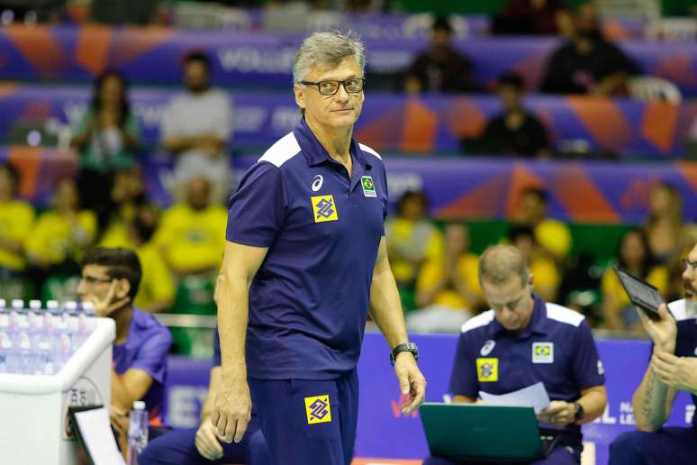 Renan Dal Zotto, técnico da Seleção Brasileira de vôlei masculino 