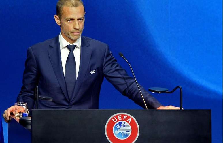 Aleksander Ceferin, presidente da UEFA, não guardou palavras ao falar da Superliga