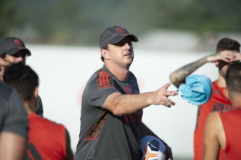 Rogério Ceni em treino do Flamengo (Foto: Alexandre Vidal/Flamengo)