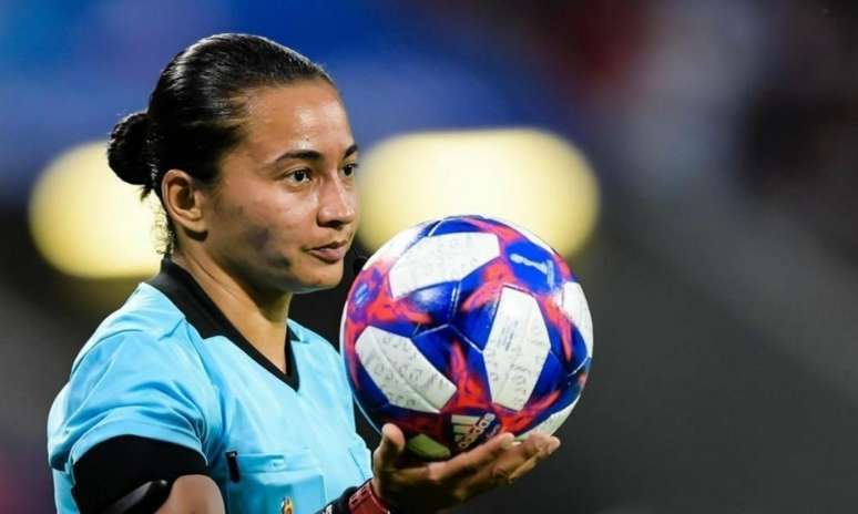 Edina Alves foi selecionada pelo comitê olímpico e compõe a equipe de arbitragem (Foto: Cesar Greco)