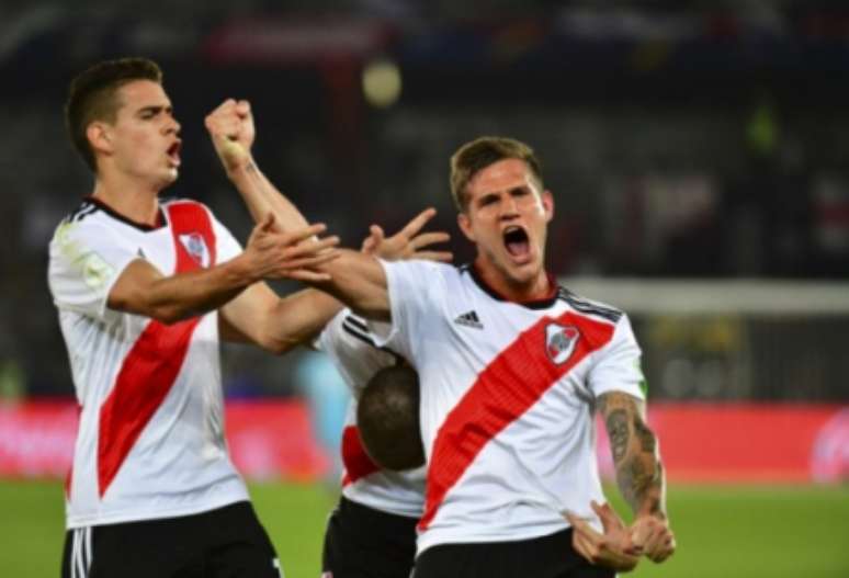 River Plate na Libertadores de 2018 (Foto: Giuseppe Cacace - AFP)