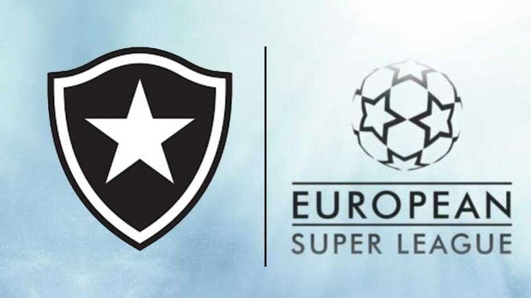 Botafogo foi apresentado como um dos grandes europeus que anunciaram a Superliga (Montagem LANCE!)