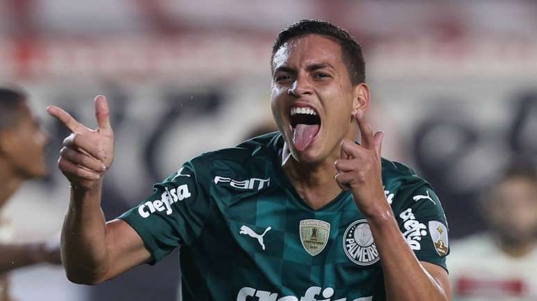Renan deu a vitória ao Verdão na estreia da Libertadores 2021 (Foto: Cesar Greco/Palmeiras)