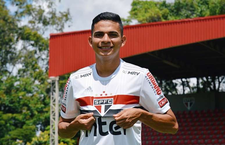 Bruno Rodrigues falou sobre o seu momento no São Paulo (Foto: Érico Leonan / saopaulofc.net)