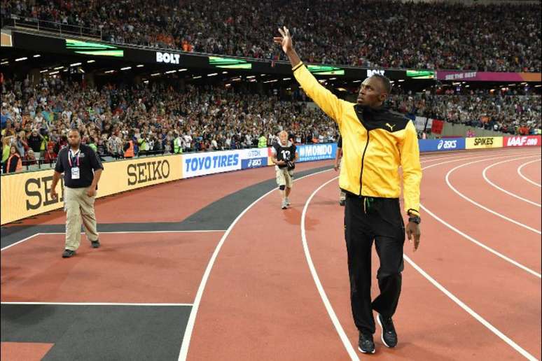 Usain Bolt é tricampeão olímpico (Andrej ISAKOVIC / AFP)