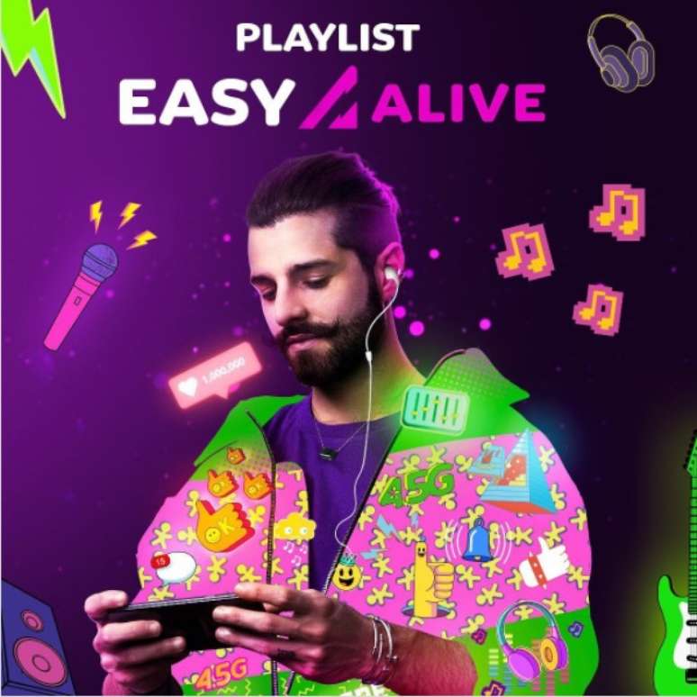 Primeira seleção será batizada com nome do plano do qual o DJ é embaixador, 'Easy Alive by Alok', e já está disponível