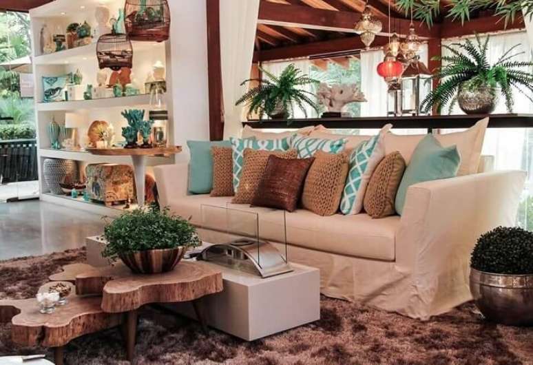 85. Inspire-se com a decora&ccedil;&atilde;o desse ambiente para incluir no seu projeto. Fonte: Pinterest