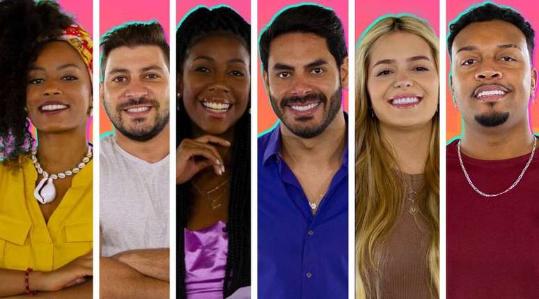 Participantes do 'BBB 21' que teve sua estreia em 25 de janeiro, com 20 participantes. 