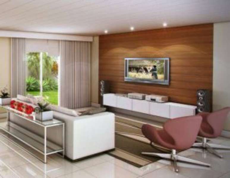 39. O forro de PVC fica ainda mais incr&iacute;vel como detalhe da decora&ccedil;&atilde;o.