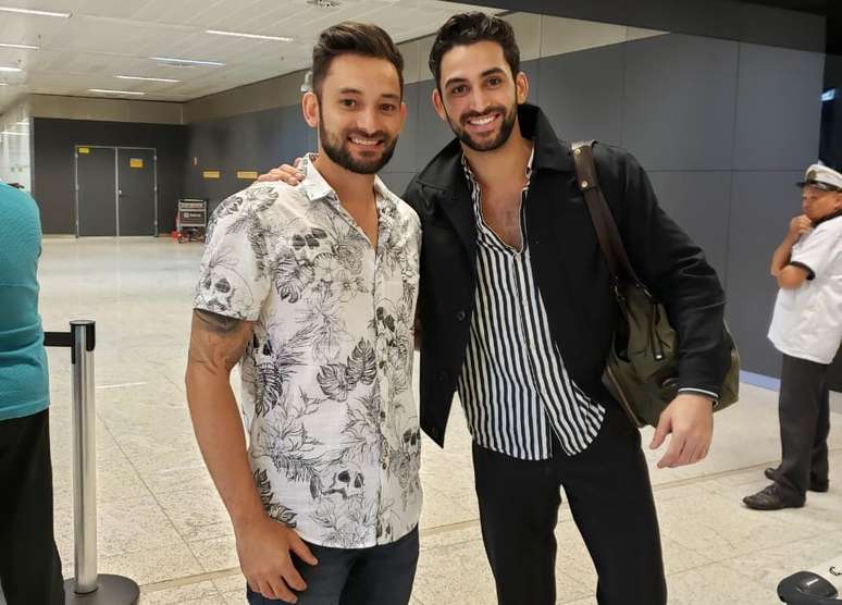 Erick e Kelvin Lopes, irmãos que fundaram o app BatalhaFUNK