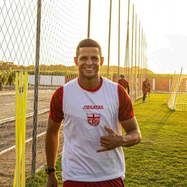 O atacante marcou sete gols em 16 partidas na temporada (Divulgação / CRB)