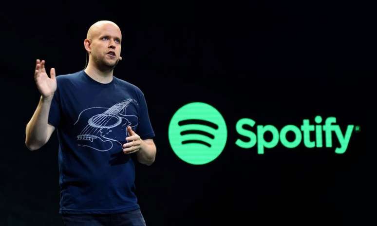 Daniel Ek é o fundador e dono da plataforma de streaming de áudio Spotify (Foto: Don Emmert / AFP)