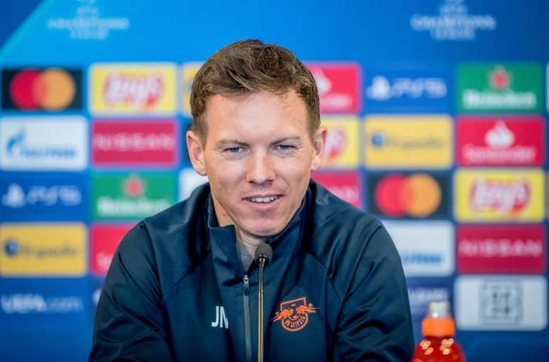 Nagelsmann tem contrato com o RB Leipzig até 2023 (Foto: Divulgação / Site oficial do RB Leipzig)