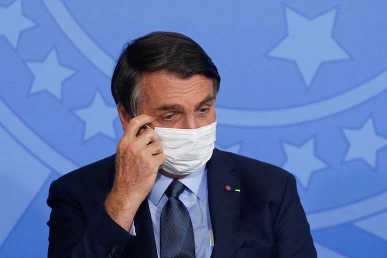 Presidente Jair Bolsonaro no Palácio do Planalto
16/09/2020
REUTERS/Adriano Machado