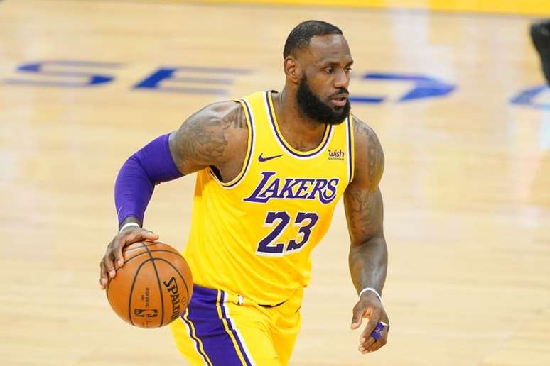 LeBron James volta a "ser dúvida" no Los Angeles Lakers
15/03/2021 Kyle Terada-USA TODAY Sports