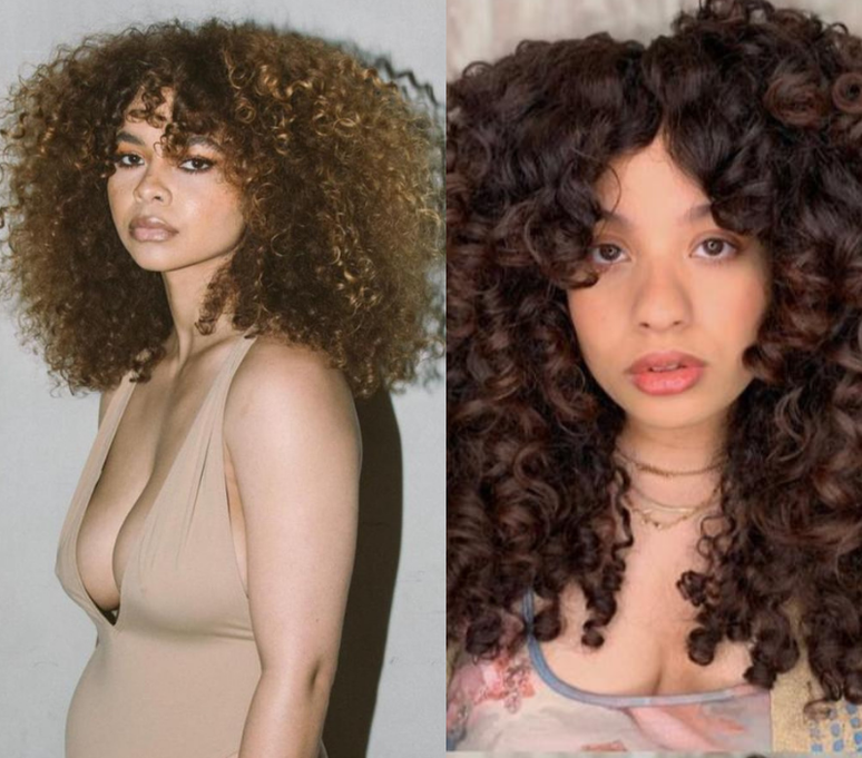 Reprodu&ccedil;&atilde;o / Instagram @westbrooks.crystal e @curlswithalexa