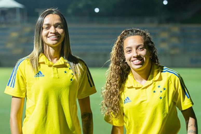 Thayla Sousa e Joelma tem a missão de ajudar as Cabulosas a reagirem no Brasileiro Feminino-(Igor Sales/Cruzeiro)