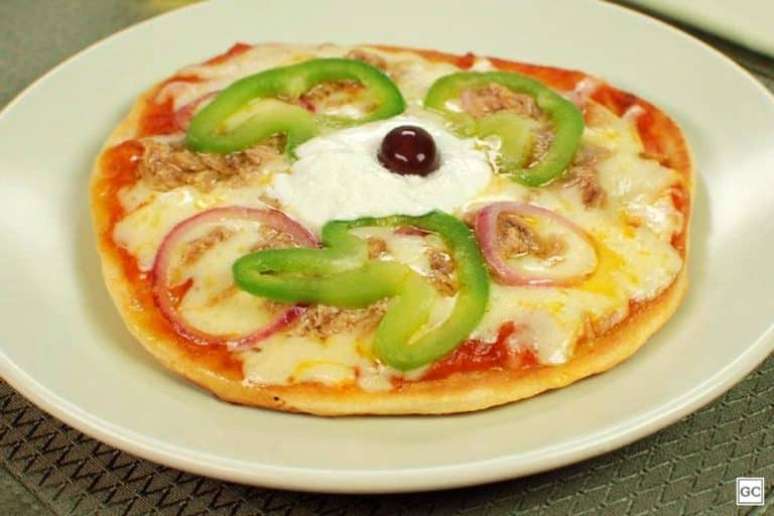 Guia da Cozinha - Mini pizza de frigideira para experimentar com a família