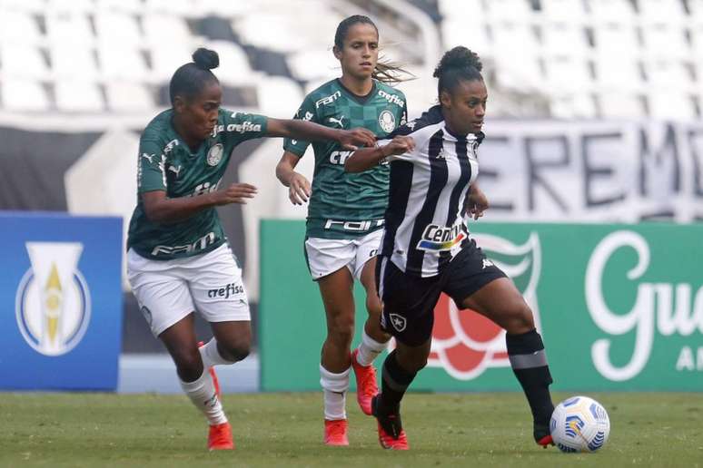 O Palmeiras não teve dificuldades para vencer o Botafogo (Foto: Divulgação/Botafogo)