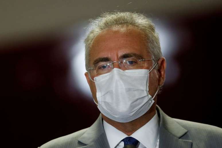 Renan Calheiros dá entrevista no Senado
27/04/2021 REUTERS/Adriano Machado